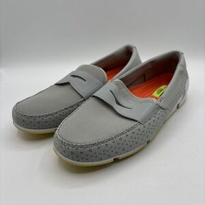 Swims Breeze Penny‎ Loafer Men's Size 9 Gray Slip On Water Boat Shoe